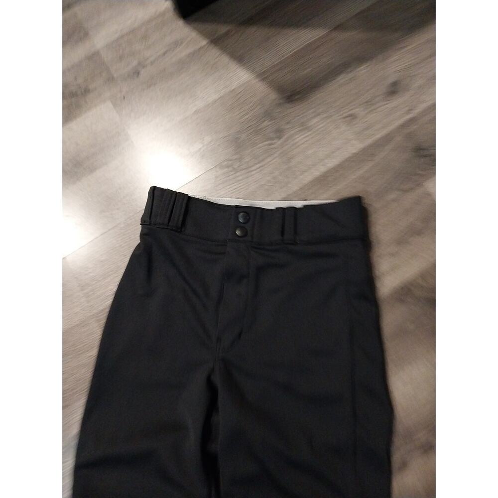 Champro Baseball Pants Button Front Youth Large Black